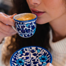 Taza de espresso con platillo de 60 ml / 2 onzas líquidas - Prensa francesa (juego de 2)